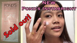 PONDS INSTABRIGHT TONE UP MILK CREAM REVIEW  Philippines [upl. by Kcirret223]