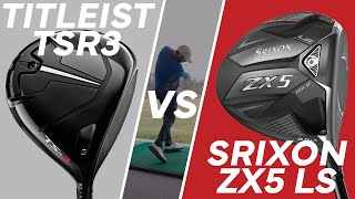 Srixon ZX5 LS VS Titleist TSR3 [upl. by Asinla]