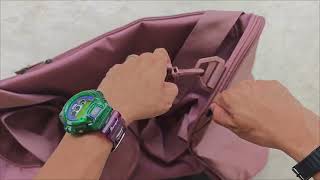 Unboxing Nike Brasilia 95 Bag [upl. by Aynek997]