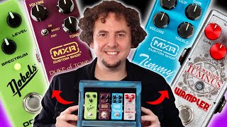 Wampler Tumnus Germanium vs MXR Timmy vs MXR Duke Of Tone vs Nobels ODRmini overdrive shootout [upl. by Adnole813]