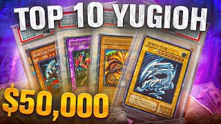 My Top 10 Rarest amp Most Expensive Yugioh Cards 2024 [upl. by Okimuk]