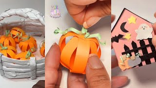 DIY Halloween 3 Ideas de Manualidades Terroríficas y Lindas para Decorar tu Casa [upl. by Nerta770]