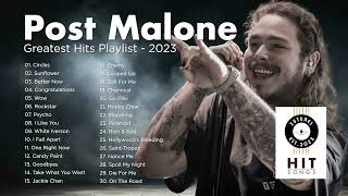 Post Malone  Greatest Hits Playlist [upl. by Ysnat]