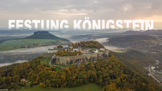 Festung Königstein Sachsen Deutschland I Königstein Fortress Saxony German [upl. by Ainnos]