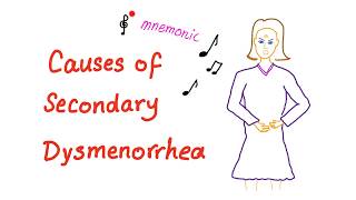 Secondary Dysmenorrhea Musical Mnemonic [upl. by Yeliak719]