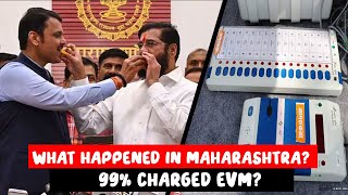 Maharashtra Election Result What happened 99 Charged EVM [upl. by Nnod]