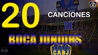 20 CANCIONES de Boca Juniors  La 12  1º Parte  PuntoBoca [upl. by Art]