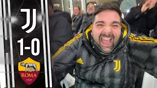 DAJE JUVENTUS 10 ROMA  REACTION DALLO STADIUM [upl. by Artined]