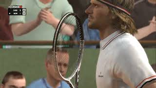 Top Spin 4  Sampras vs Borg Expert RG  60 60 60 4K 60 FPS [upl. by Choo260]