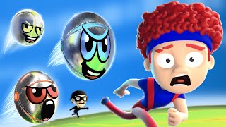 Monster balls  D Billions Kids Songs [upl. by Etteyniv]