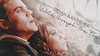 Stefan amp Katherine  Walk Through The Fire 1x018x16 [upl. by Einhoj]