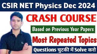 CSIR NET Physics December 2024 Preparation Strategy  Last 2 Month Strategy  Complete Details [upl. by Eeraj]