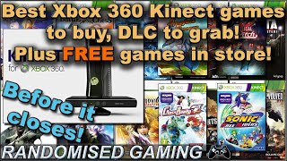 Best Xbox 360 Kinect games to buy retail amp XBLA DLC to grab and free to download games in the store [upl. by Aivull]