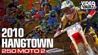 Tomac Wins In Pro Debut  2010 Hangtown 250 Moto 2 [upl. by Auqinihs]