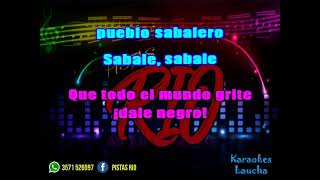 LOS PALMERAS SABALERO coros karaoke [upl. by Eednas761]