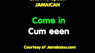 Conversation Greetings  Learn to Speak Jamaican Patois [upl. by Trant]