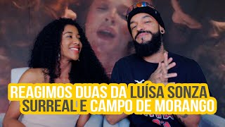 Luísa Sonza  Campo De Morango  Surreal  NA ATIVIDADE REACT 554 [upl. by Latimore]