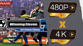 WINNING ELEVEN 7 ISO DE PS2 RESOLUÇÃO NATIVA 480P X 4K FICOU LINDOI DE MAIS JOGADO NO XBOX SERIES S [upl. by Aker]