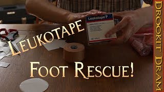 How to Prepare Leukotape for Blister Prevention [upl. by Acinnor64]