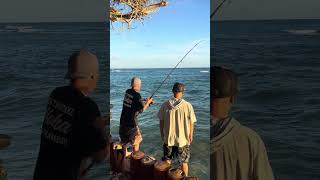 Fishing in Hawaii 1st Prize 9 llbs Papio [upl. by Kreager]