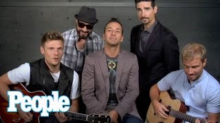 The Backstreet Boys Perform quotIn a World Like Thisquot Live  Up Close  People [upl. by Drake]