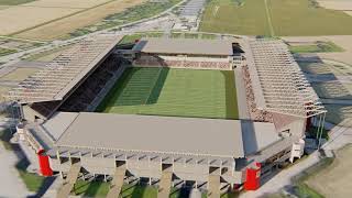 Nuovo stadio Euganeo entro due anni la quotcasaquot del calcio Padova cambia faccia [upl. by Kumar]