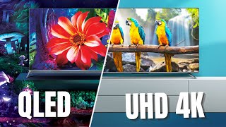 QLED vs UHD 4K  Whats The Difference [upl. by Nanni]