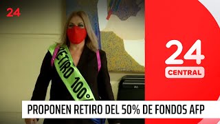 Proponen retiro del 50 de fondos AFP para compra de vivienda  24 Horas TVN Chile [upl. by Centeno]