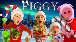 Roblox Piggy In Real Life  Christmas Edition [upl. by Adliw]