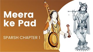 Meera ke pad Class 10 Hindi animated explanation and summary [upl. by Kimura676]