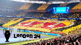 BEST OF  30000 Dortmund Fans in Wembley I Champions League Finale London 2024 [upl. by Amabel]