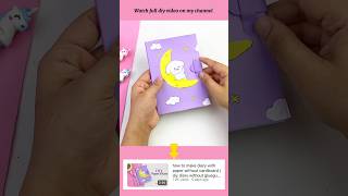 How to make homemade paper diary  diypapercraft paperdiary [upl. by Braynard224]