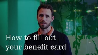 How to Fill Out Your Benefit Card [upl. by Christensen]