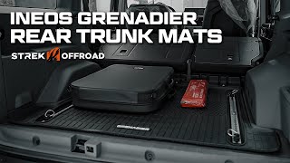 STREK OFF ROAD TRUNK MAT FOR INEOS GRENADIER 2024 [upl. by Burgener]