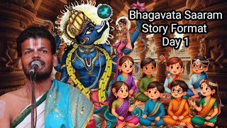 Velacheri Bhagavata Saptaham  Day 1  Story Format  Dr Venkatesh Upanyasams [upl. by Falconer]