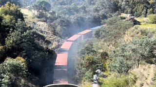 Tasrail Train 332  TR06 DQ 2012 TR03  Rhyndaston Tunnel [upl. by Htirehc]