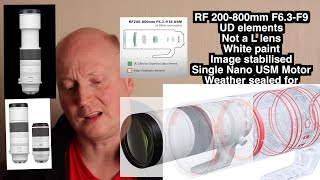 Canon RF 200800mm vs Canon 100500mm Lens correction video Which should you buy [upl. by Nylloc]