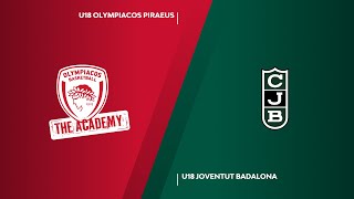 U18 Olympiacos PiraeusU18 Joventut Badalona  202324 EB ANGT Paris Round 2 Highlights [upl. by Vorster]