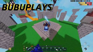 Using freiya kit in BedWars Roblox [upl. by Kreda]