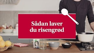 Sådan laver du risengrød  Karolines Køkkenskole [upl. by Pelmas966]