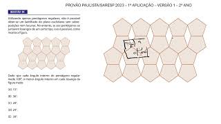 Questão 6  Provão PaulistaSaresp 2023 – 2° Ano  1° Aplicação  Versão 1 [upl. by Mallis]