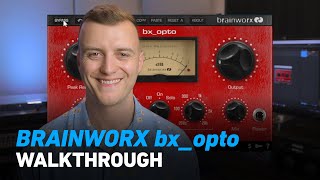 Brainworx bxopto and bxopto Pedal  Walkthrough  Plugin Alliance [upl. by Dranrev]