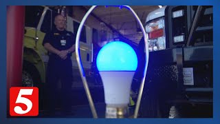 Smart light bulb helps first responders locate emergencies quickly [upl. by Swift984]