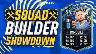 SQUAD BUILDER SHOWDOWN TOTS IMMOBILE FIFA 22 ULTIMATE TEAM [upl. by Acenahs]