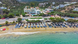 Αmmoudara Agios Nikolaos Crete Greece 4K [upl. by Daphie21]