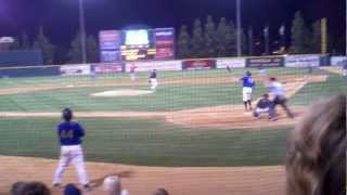 Mike Trout Home Run Rancho Cucamonga Quakes [upl. by Paxton]