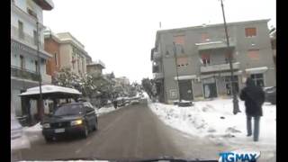 Emergenza neve in Abruzzo lappello di Chiodi [upl. by Siramed186]