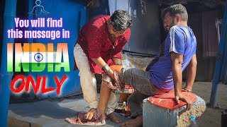 Heavy Painkiller Leg Massage by Lala Baba’s Son  Most Satisfying Street Side Asmr Massage [upl. by Namsaj]