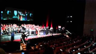 Hemi Waretini BA in Business AUT GRADUATION 27 JULY 2012 [upl. by Grange]