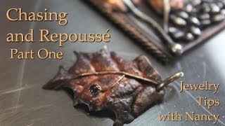 Chasing and Repoussé Part One  Jewelry Tips with Nancy [upl. by Kent600]